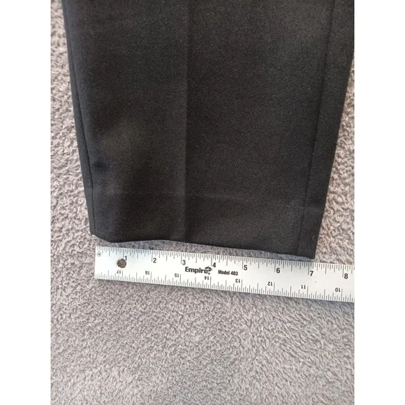 DKNY Women's Black Dress Pants Slim Leg Stretch Size 12 Old Money Classy Office - Picture 4 of 10